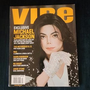 March 2002 VIBE Magazine with Michael Jackson